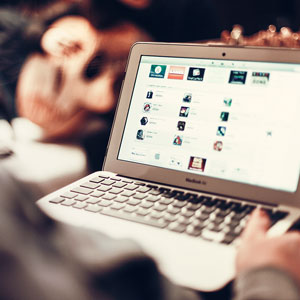 gerente de mídias sociais