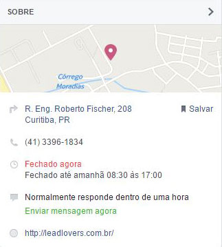 como fazer uma página no facebook - sobre