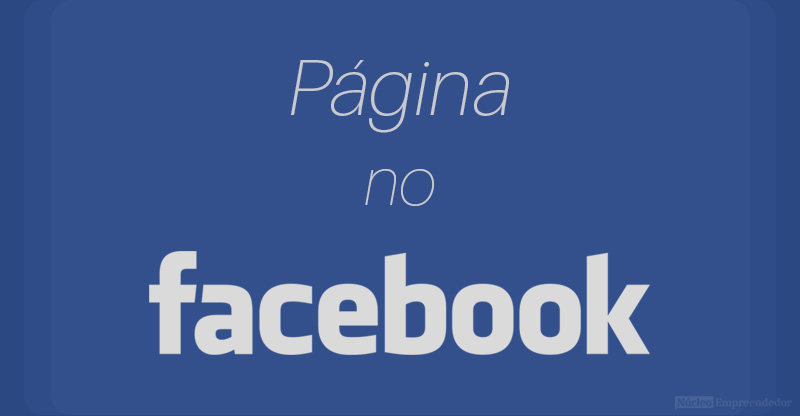 como criar uma página no Facebook