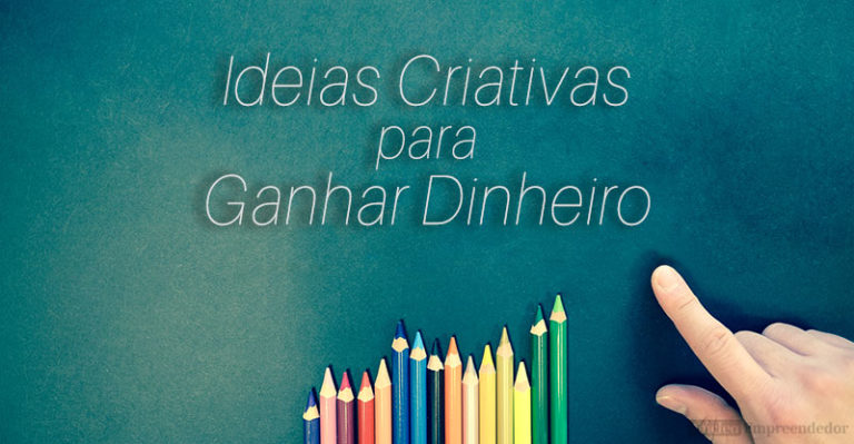 Ideias Criativas Para Ganhar Dinheiro - Capa